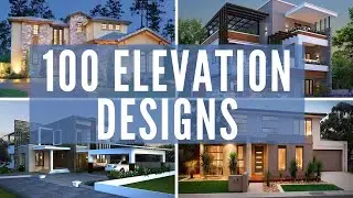 Top 100 FRONT ELEVATION designs for small to large double storey houses |Front elevation modern home