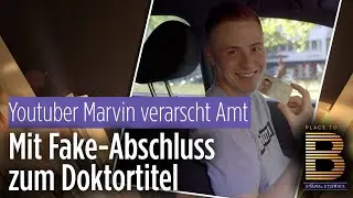 Youtuber Marvin erschleicht sich Doktortitel | Stars and Stories Insights