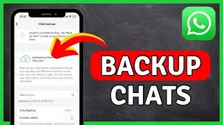 How to Backup Chats On WhatsApp | WhatsApp Tutorial