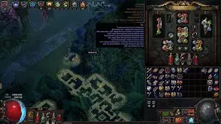 [POE 3.17] Arakaali Spiders 5 exalted build doing ALL CONTENTS!!  - Good Bossing, Tough, OK Maping