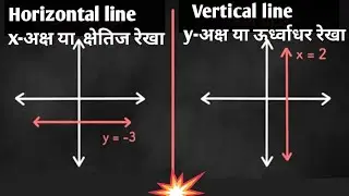 Vertical And Horizontal Lines | Horizontal And Vertical Lines | Urdhwadhar Rekha