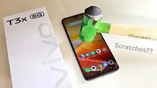 Vivo T3X 5G Screen Scratch Test