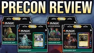 Lord of the Rings Commander Precons: Worst to Best