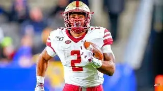 Best RB in Boston College Football History 🦅 || Boston College RB AJ Dillon Highlights ᴴᴰ