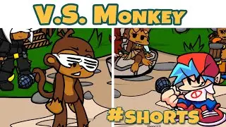 Friday Night Funkin VS Monkey (FNF Mod - Hard) (Bloons TD 6) #monkey#vsmonkey#fnfmod#Shorts#epic