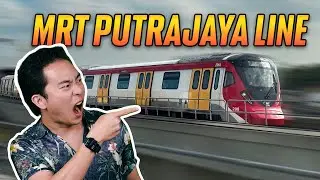 MRT Putrajaya Line Phase 2: We take the train from KL to Putrajaya