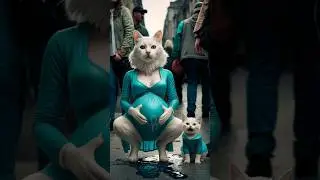 Pregnant 🤰 cat 😍 l #shorts #cats #kitty #catlover #catvideos #catvideo #kitten #cute #cutecat #viral