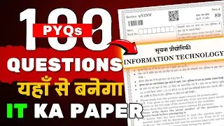 CBSE CLASS 10 IT TOP 100 MOST REPEATED PYQs | Information Technology Complete Syllabus One Shot