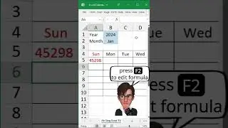 How to create dynamic calendar in Excel using dynamic array functions 