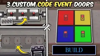 3 CUSTOM CODE EVENT PUZZLES in PIGGY BUILD MODE! (Color Code, Symbol Code & More!) - Roblox