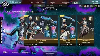 Apex Legends Void Mercenary Collection Event LIFELINE REVIVED Molten Mayhem & Uprising Store