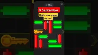 8 September hamster Kombat daily mini game code today #hamsterkombatminigame