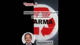 Почему в вашу жизнь приходят страдания? Р.Нарушевич. Объяснение #2 #все от Бога #карма #нарушевич