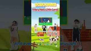 Mary Had a Little Lamb | Dance Along | Nursery Rhymes | Kids Rhymes | DODO ABC | Reading Gate