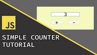 Simple Counter | Javascript Beginner Project Tutorial