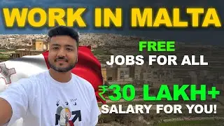 Malta 🇲🇹 Work Visa | How to apply Online 2024 | Malta Unskilled Jobs 2024-2025 #europe #job