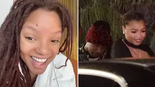 Halle Bailey REACTS to Tyga Dating Chloe Bailey