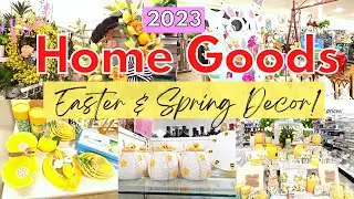 *NEW* EASTER DECOR 2023| HOME GOODS SPRING & EASTER DECOR SHOPPING | 2023 EASTER DECORATING IDEAS