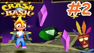 Прохождение Crash Bash - #2 Собираю кристаллы