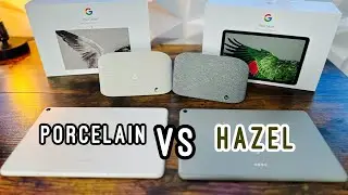 Pixel Tablet | Porcelain Unboxing Hazel Comparison! |