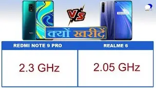 Redmi Note 9 Pro vs Realme 6 Full Specifications Comparison and Overview