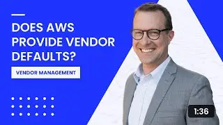 Does AWS Provide Vendor Defaults?