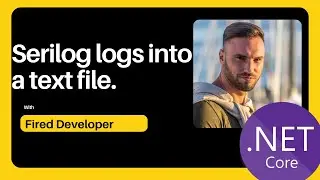 Serilog Basic writing logs to notepad file