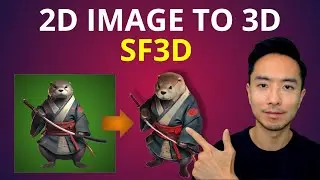 Stable Fast 3D (SF3D) 2D Image to 3D Model from Stability AI