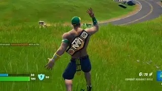 John Cena on Fortnite (with gameplay commentary)