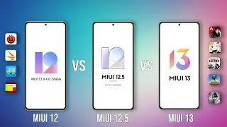 MIUI 12 vs MIUI 12.5 vs MIUI 13 Poco X3 Pro | Benchmark & Test in 5 Games