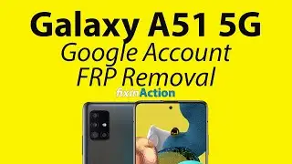 Easy Bypass Samsung Galaxy A51 A516 Google Account FRP Lock Removal without PC