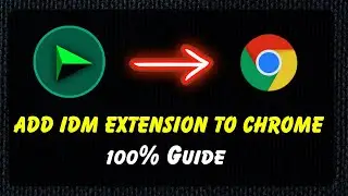 How to Add IDM Extension in CHROME ✅ | IDM not Working on Chrome Solution ✔ | Technical Janiii🔥