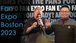 I Went to Fan Expo Boston 2023 as a Starfleet Captain and Saw William Shatner! (Quick Clip #78)