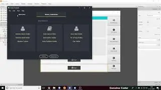 JavaFX Material Design Library Project #32 : Flat TabPane and Flat Menu