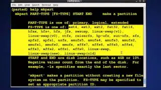 Intro to Linux Week 9: Disk Management Part 4 (parted)