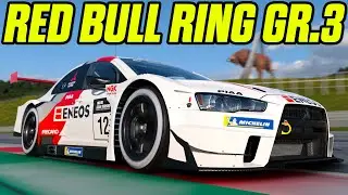 GT7 Daily Race B Lap Guide - Red Bull Ring - Gr.3 Mitsubishi Lancer - Racing Hard Tyres