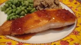 Salmon with Sweet Chili Sauce