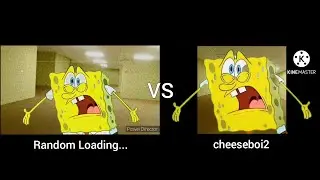 Spongebob and Patrick in the Backrooms Part 3 (Random Loading... vs cheeseboi2)