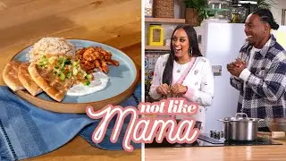 Mom vs Daughter: Chicken Shawarma Showdown! | Not Like Mama hosted by Tia Mowry & Terrell Grice