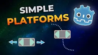 How to Create Moving Platforms | 2D Godot 4 Tutorial