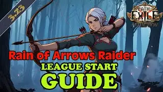 [3.24 viable]Its Back! Rain of Arrows Raider League Start Build Guide Path of Exile Affliction