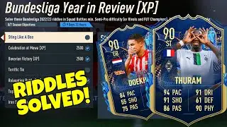 *RIDDLES SOLVED* HOW TO COMPLETE BUNDESLIGA YEAR IN REVIEW OBJECTIVES! - FIFA 23 Ultimate Team