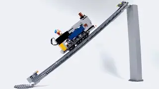 Making a LEGO Train Go Vertical!