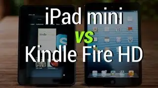 iPad mini vs Kindle Fire HD