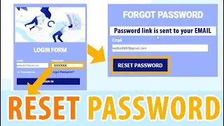 Reset/Forgot Password & Recover By Email using PHP, jQuery AJAX and MySQLi Tutorial | Part 01