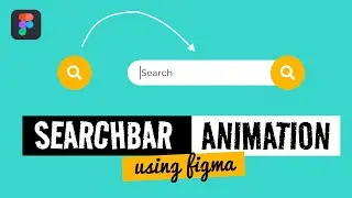 Cool Search Bar Blinking Animation using Figma (2022)