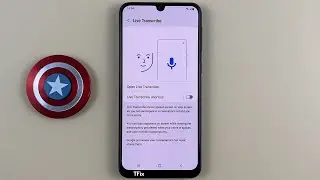 How to enable/disable Live Transcribe on Samsung M31 Android 12