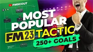 BROKEN Tactic Scores 250+ GOALS A Season! 🤯 | Best FM23 Tactics