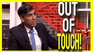 Rishi Sunak showing how OUT OF TOUCH he really is!