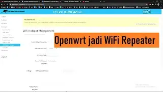 OpenWrt Support WiFi repeater/ wifi extender I TpLink mr3420 v5